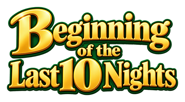 Begin the 10 Blessed Nights