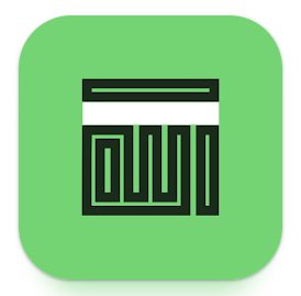 English and Multi-Language Quran app icon